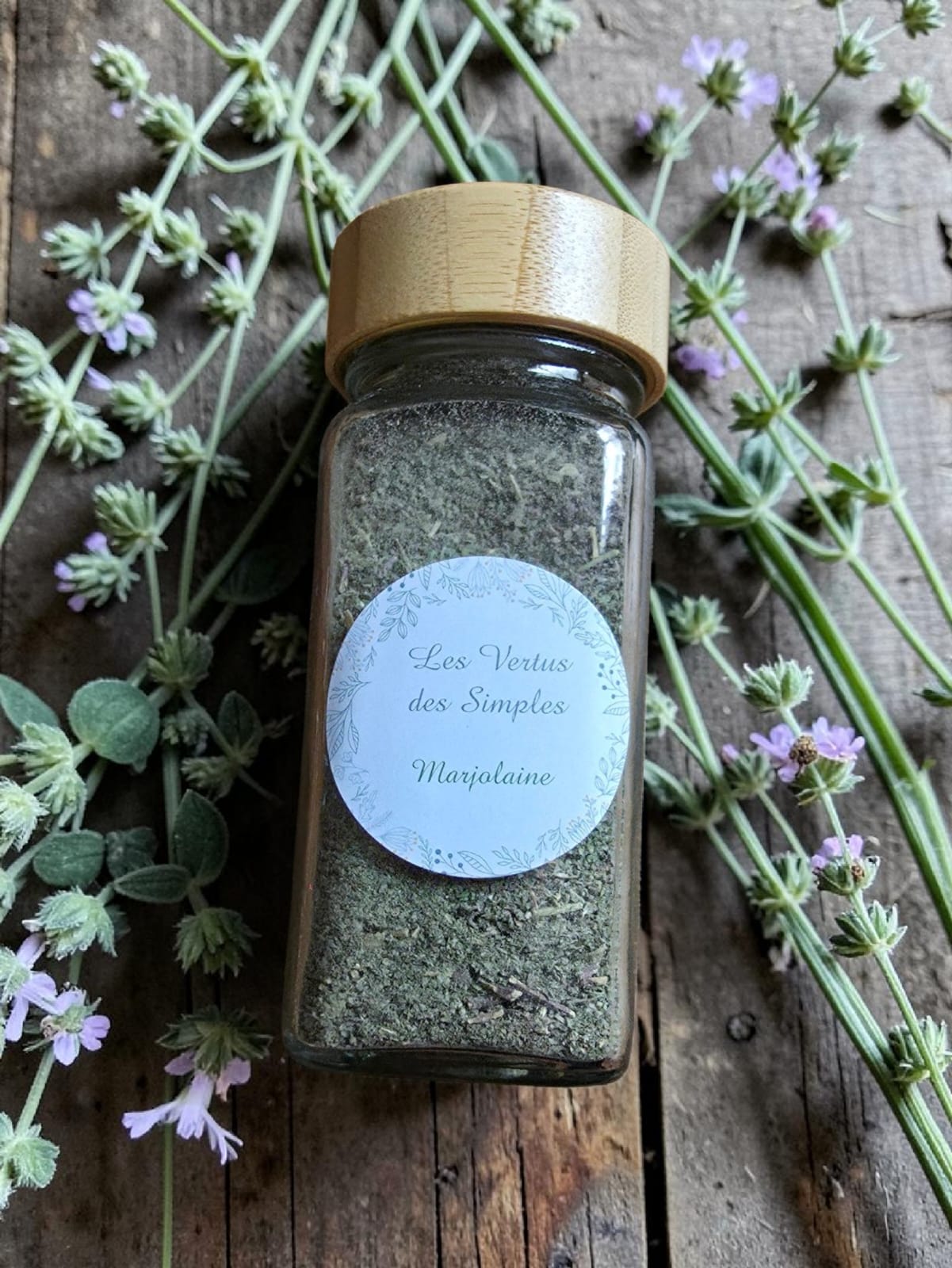 Pot saupoudreur « Marjolaine » (25g)