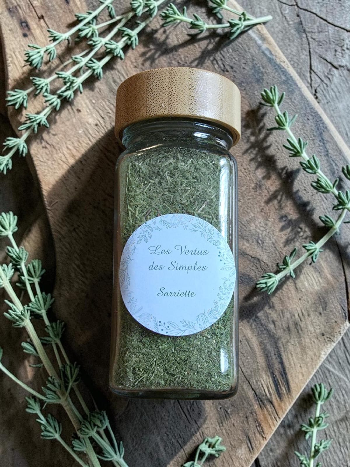 Pot saupoudreur « Sarriette » (25g)